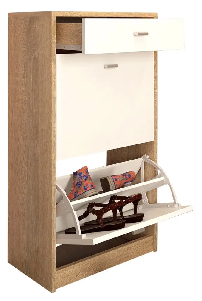 Тумба для обуви Mobhaus Vivat New Typ 1 (White/Sonoma Oak)