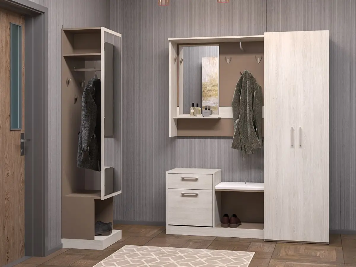 Tumba pentru incaltaminte Mobi Britny 10.93 (Ash Anchor Light/Latte)