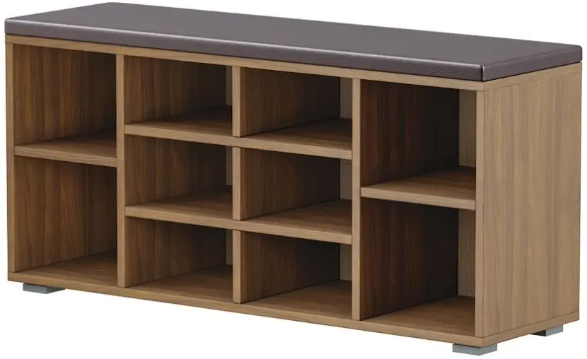 Tumba pentru incaltaminte Mobi Layt 08.56 (Fireside Select Walnut/Dark Brown)