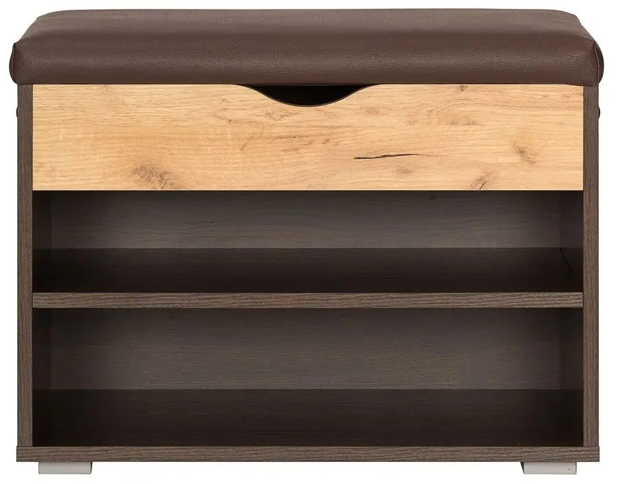 Tumba pentru incaltaminte Mobi Layt 08.57 (Wenge/Craft Oak Golden) - 2