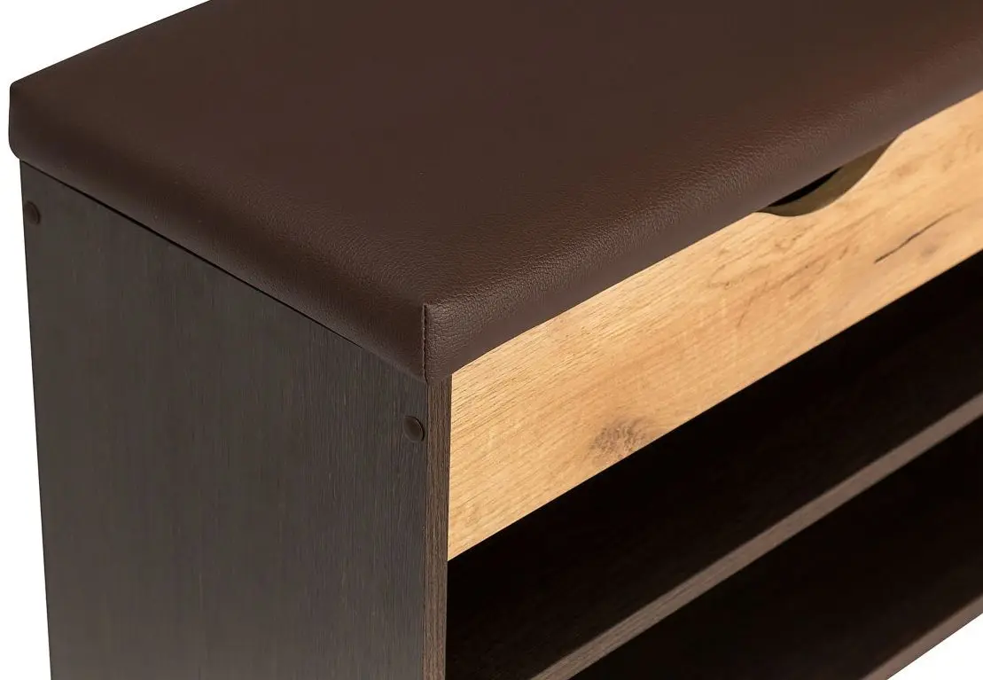 Tumba pentru incaltaminte Mobi Layt 08.57 (Wenge/Craft Oak Golden) - 3