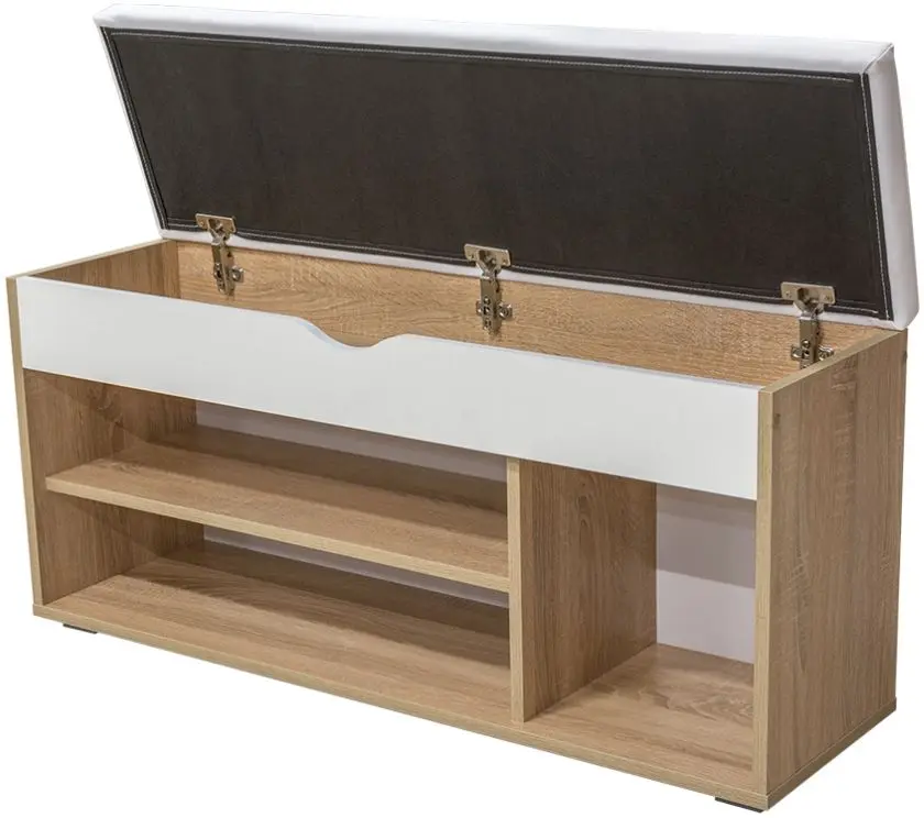 Tumba pentru incaltaminte Mobi Layt 08.58 (Sonoma Oak/White)