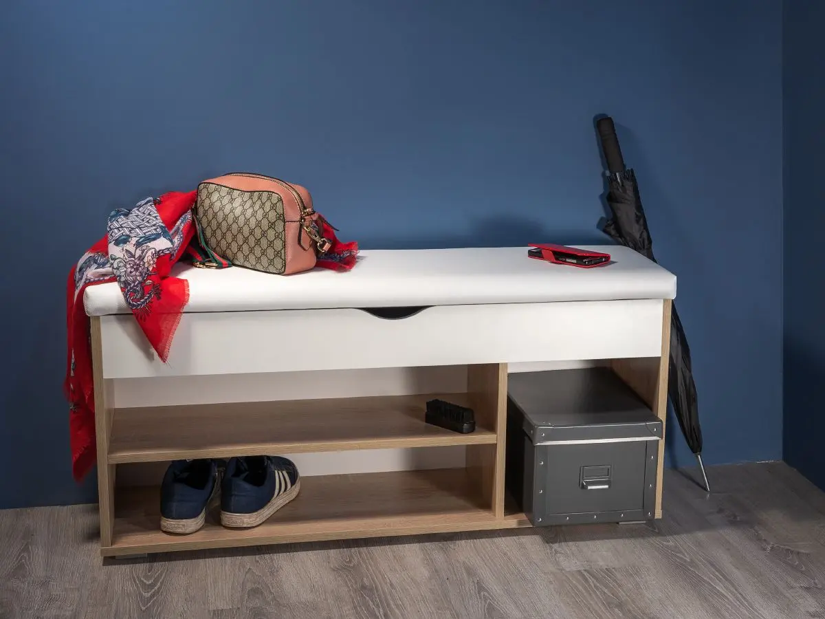 Tumba pentru incaltaminte Mobi Layt 08.58 (Sonoma Oak/White)