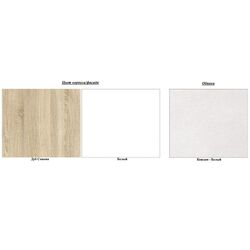 Tumba pentru incaltaminte Mobi Layt 08.58 (Sonoma Oak/White) Thumb