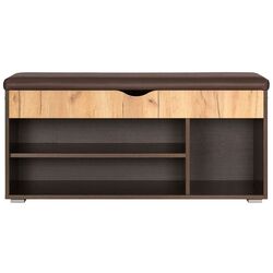 Тумба для обуви Mobi Лайт 08.58 (Венге/Дуб Крафт Золотой) Thumb