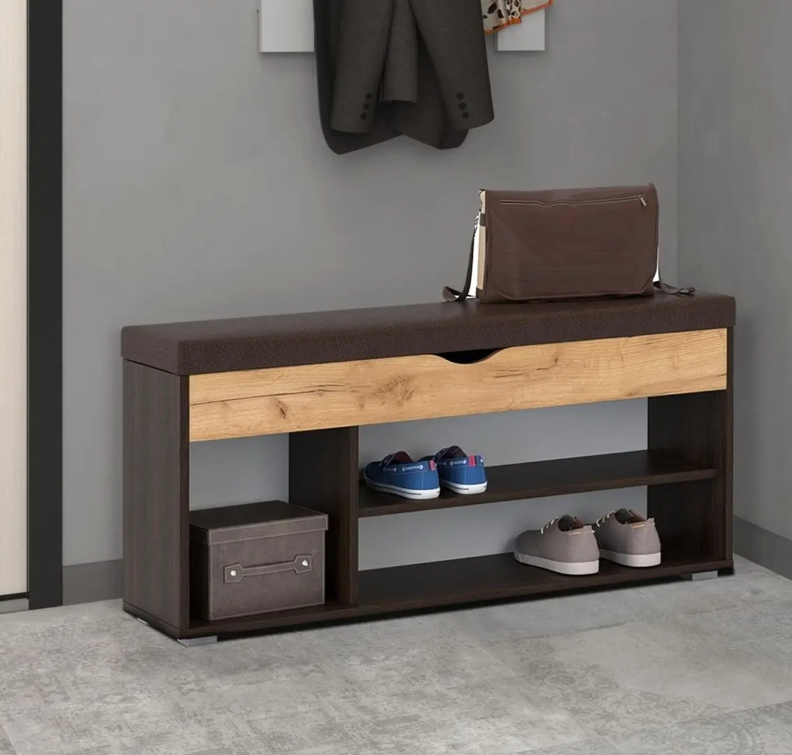 Tumba pentru incaltaminte Mobi Layt 08.58 (Wenge/Craft Oak Gold/Grand Chocolate)