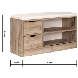 Tumba pentru incaltaminte Mobi Layt 10.82 (Craft Oak Grey) Thumb