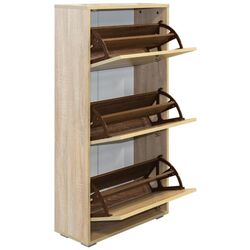 Тумба для обуви Mobi Лайт 10.83 (Дуб Крафт Серый) Thumb