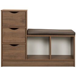 Tumba pentru incaltaminte Mobi Layt 10.84 (Walnut Select Fireplace) Thumb