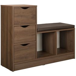 Tumba pentru incaltaminte Mobi Layt 10.84 (Walnut Select Fireplace) Thumb