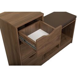 Tumba pentru incaltaminte Mobi Layt 10.84 (Walnut Select Fireplace) Thumb