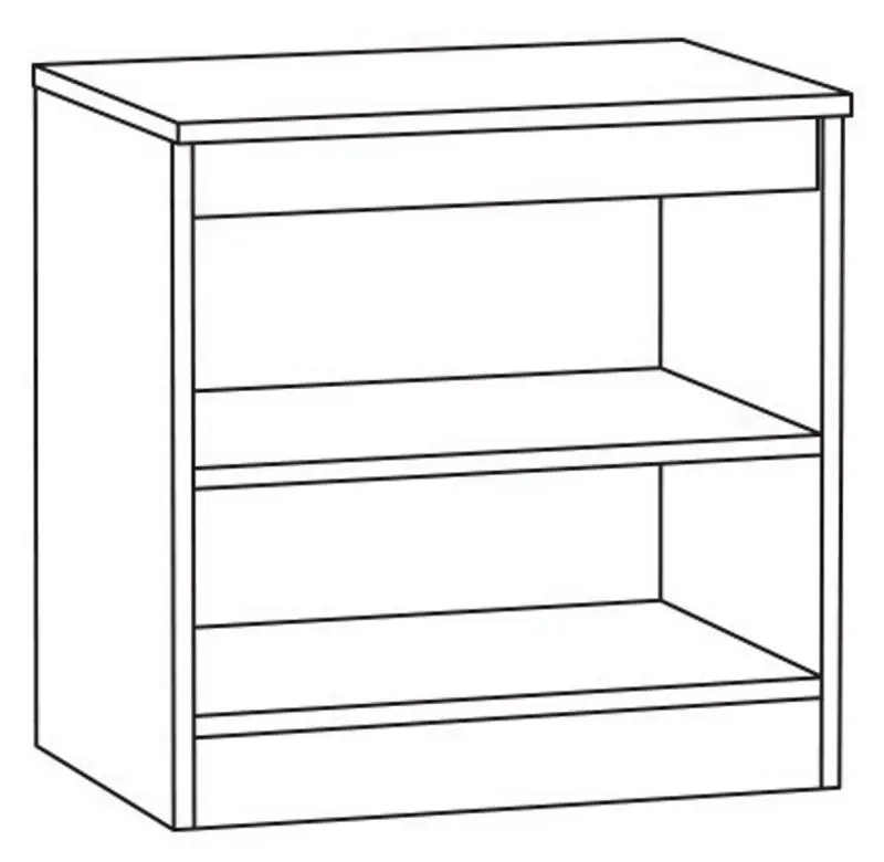 Тумба для обуви Mobi Ника 13.248 (Ясень Анкор Светлый)