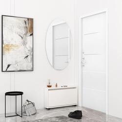 Tumba pentru incaltaminte Mobildor Leo 50x27x47cm (White) Thumb