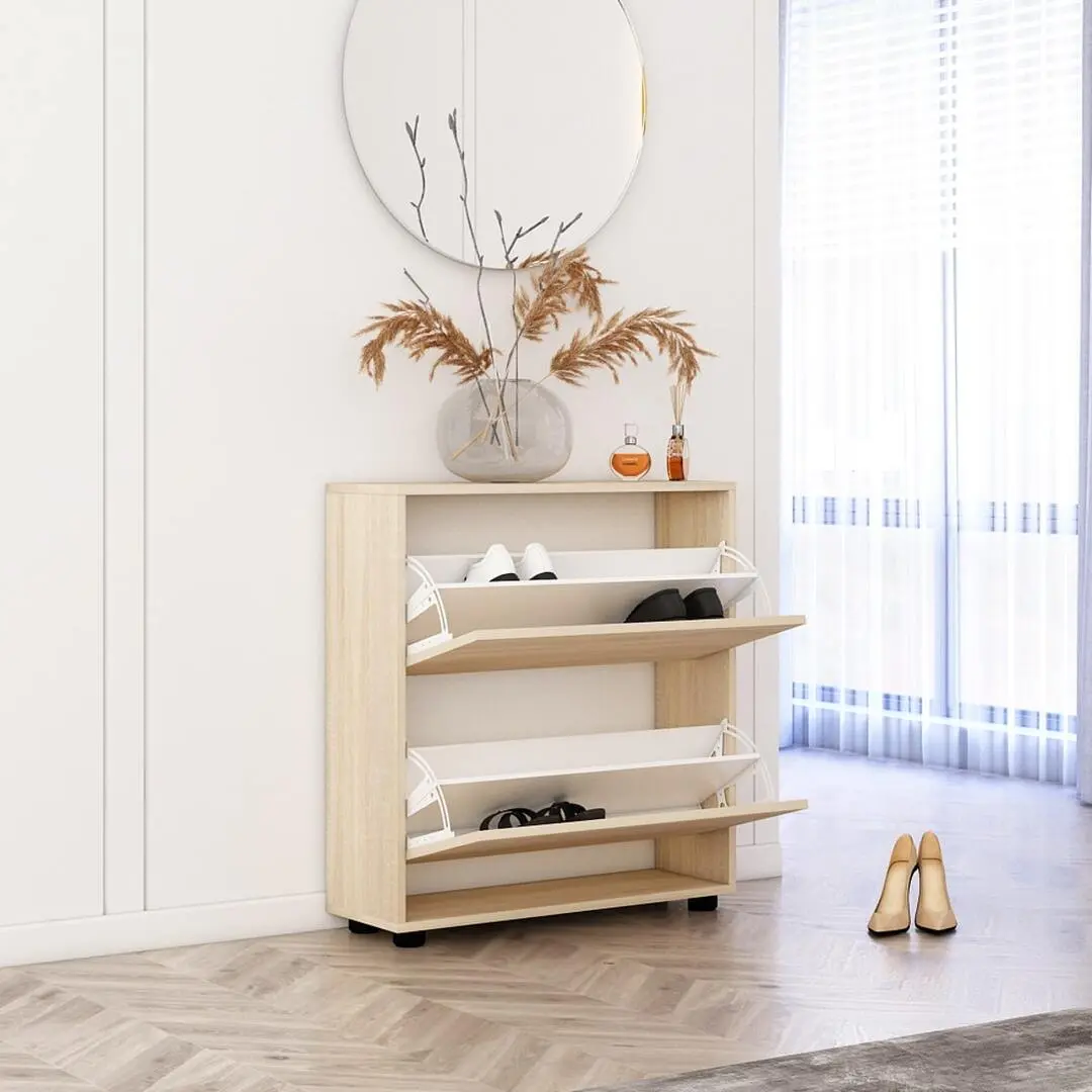 Тумба для обуви Mobildor Leo 50x27x86cm (Sonoma)