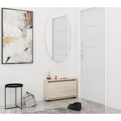 Тумба для обуви Mobildor Leo Slim 60x16x47cm (Sonoma)