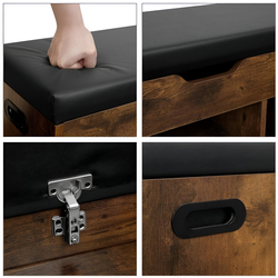 Bancheta-etajera pentru incaltaminte Modern Home 2036-1 (Brown) Thumb