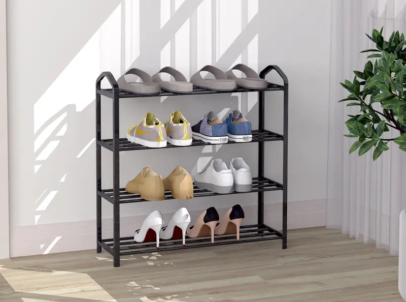 Стеллаж для обуви Modern Home XJ43K (Black)