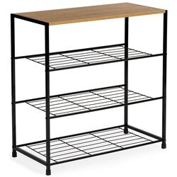 Etajera pentru incaltaminte Modern Home XJ633063A1 (Oak/Black) Thumb