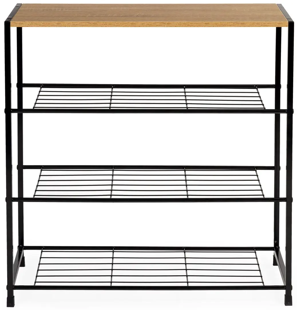 Etajera pentru incaltaminte Modern Home XJ633063A1 (Oak/Black)