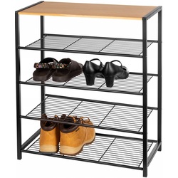 Стеллаж для обуви Modern Home XJ633083A1 (Black/Brown) Thumb