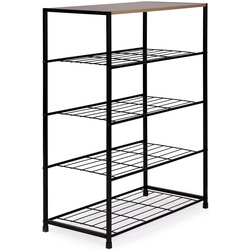 Стеллаж для обуви Modern Home XJ633083A1 (Black/Brown) Thumb