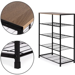 Стеллаж для обуви Modern Home XJ633083A1 (Black/Brown) Thumb