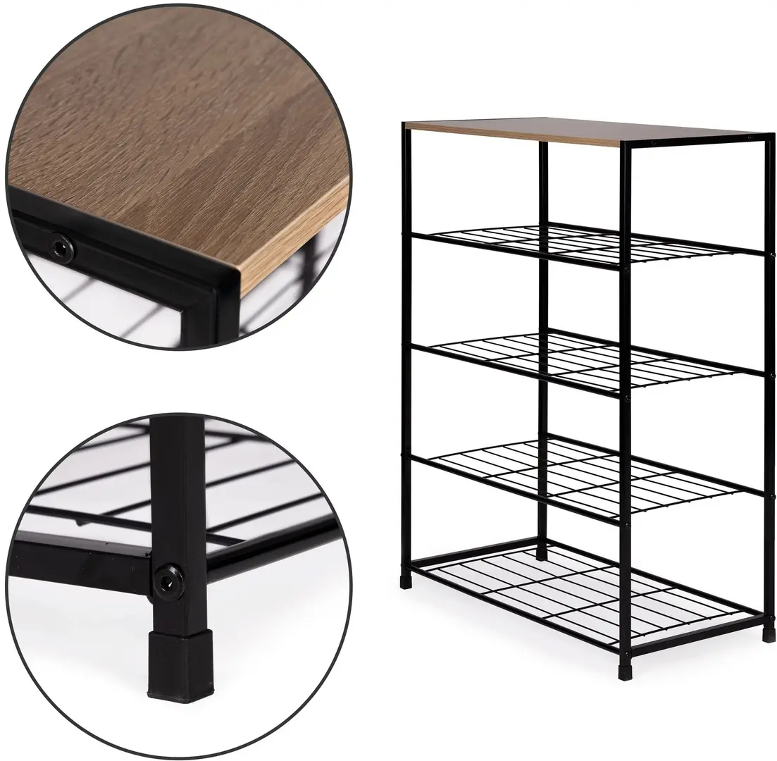 Стеллаж для обуви Modern Home XJ633083A1 (Black/Brown)