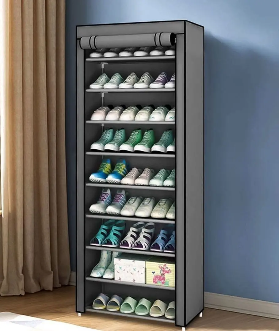 Etajera-organizer pliabil pentru incaltaminte Modern Home PJJSC003 (Grey)