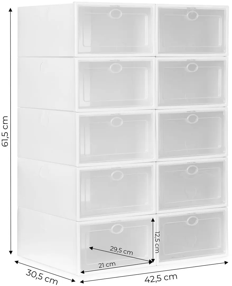 Тумба для обуви модульная Modern Home PJJSB0002 (White)