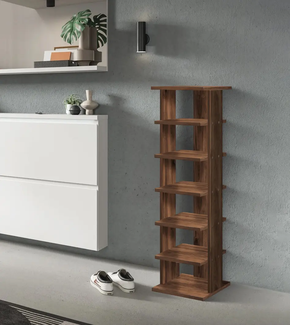 Etajera pentru incaltaminte Modern Komfi 28cm (Brandy Castello Oak)