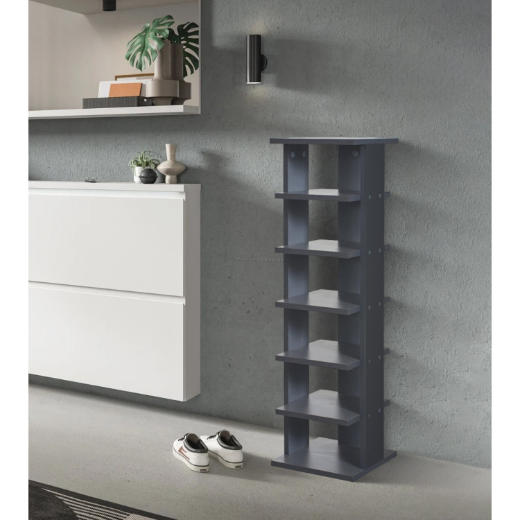 Etajera pentru incaltaminte Modern Komfi 28cm (Slate Gray)