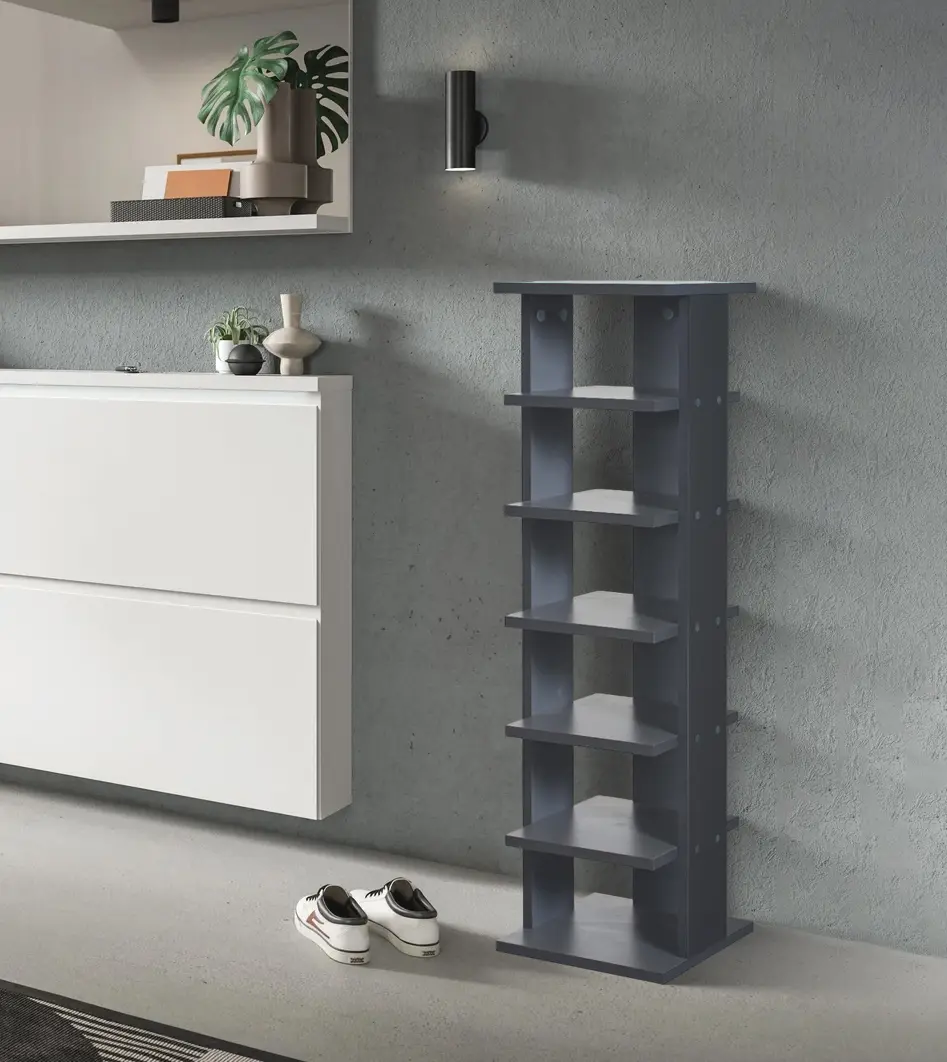 Стеллаж для обуви Modern Komfi 28cm (Slate Gray)