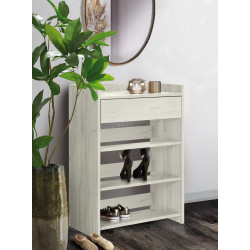 Tumba pentru incaltaminte Modern Komfi 60cm (Craft Oak White)
