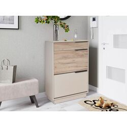 Tumba pentru incaltaminte Modern Visit New 60cm (Cashmere/Craft Oak Gray)