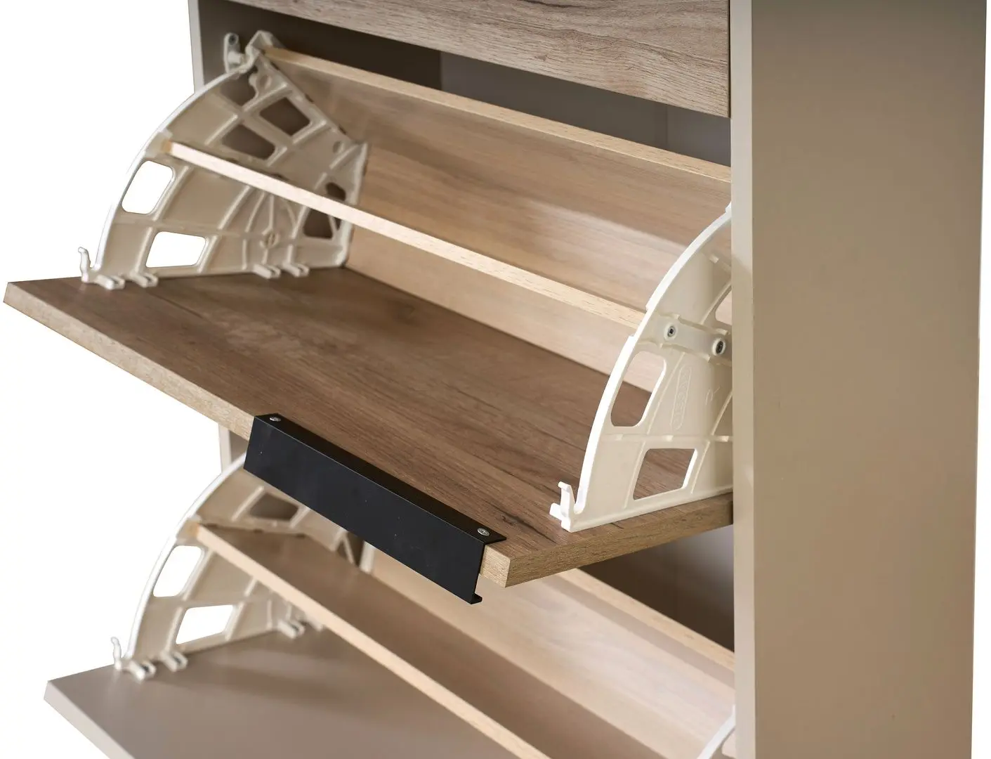 Tumba pentru incaltaminte Modern Visit New 60cm (Cashmere/Craft Oak Gray)