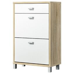Tumba pentru incaltaminte Неман Domino ВК-04-23 (Sonoma Oak/White Semi-Gloss)