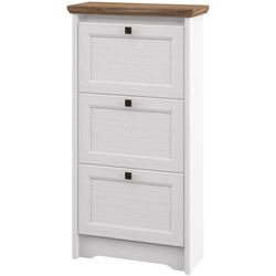 Tumba pentru incaltaminte Неман Tivoli МН-035-29 (White Structural/Stirling Oak)