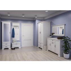 Tumba pentru incaltaminte Неман Yunona МН-132-31 (White Structural) Thumb