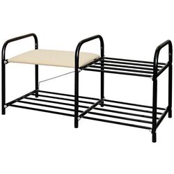 Bancheta pentru incaltaminte Nika Lux ETL1 (Black/Ivory)