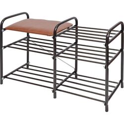 Bancheta pentru pantofi Nika Lux ЭТЛ3 (Copper Antique/Brown)