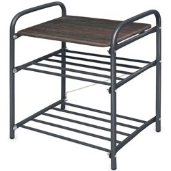 Bancheta-etajera pentru incaltaminte Nika B2 (Dark Chalet Oak) Thumb