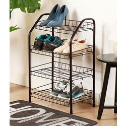 Etajera pentru incaltaminte Nika ЭТ2А (Antique Bronze)