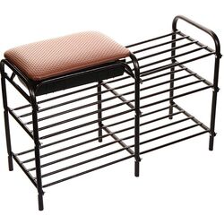 Etajera pentru incaltaminte Nika Lyuks ЭТЛ5 (Brown/Copper Antique) Thumb