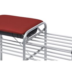 Etajera pentru incaltaminte Nika Lyuks ЭТЛ5 (Dark Red/Gray) Thumb