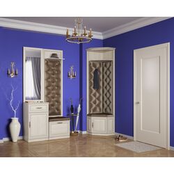 Tumba pentru incaltaminte Олмеко Gabriella М06 (Woodline Cream/Sandal White) Thumb