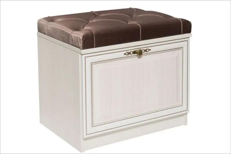 Tumba pentru incaltaminte Олмеко Gabriella М06 (Woodline Cream/Sandal White)