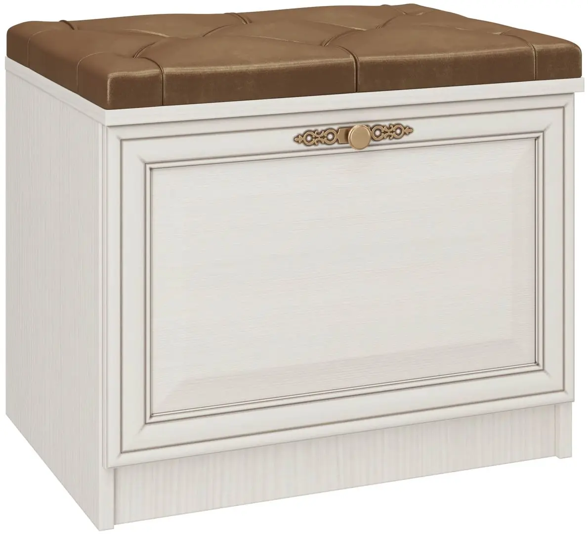 Tumba pentru incaltaminte Олмеко Gabriella М06 (Woodline Cream/Sandal White)