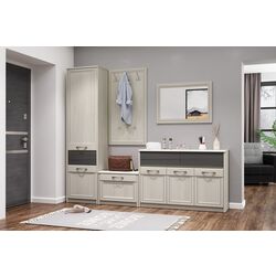 Тумба для обуви Олмеко Лиана 45.27 (Ясень Анкор Светлый) Thumb