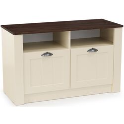 Тумба для обуви Олмеко Прованс 37.18 (Бежевый/Дуб Кальяри)