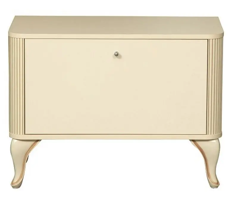 Тумба для обуви Олмеко Стефани 43.20 (Бежевый/Слоновая Кость Патина)